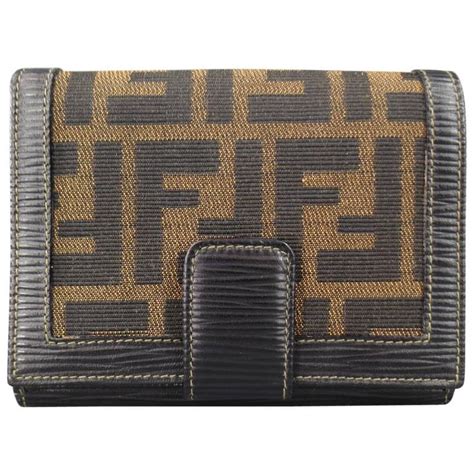 fendi mini wallet|fendi wallet vintage.